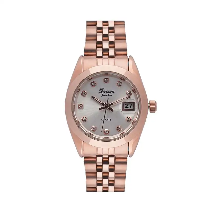 ست ساعت مچی عقربه ای زنانه و مردانه دریم مدل D2795LG-7