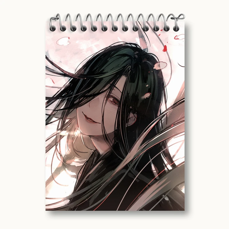 دفتر یادداشت 50 برگ خندالو مدل شیجا انیمه بهشت جهنمیان کد 27087