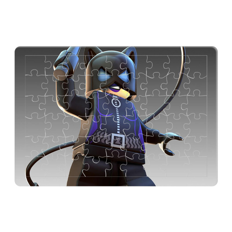 پازل 54 تکه هومرو مدل PL611 طرح انیمیشن بتمن لگویی