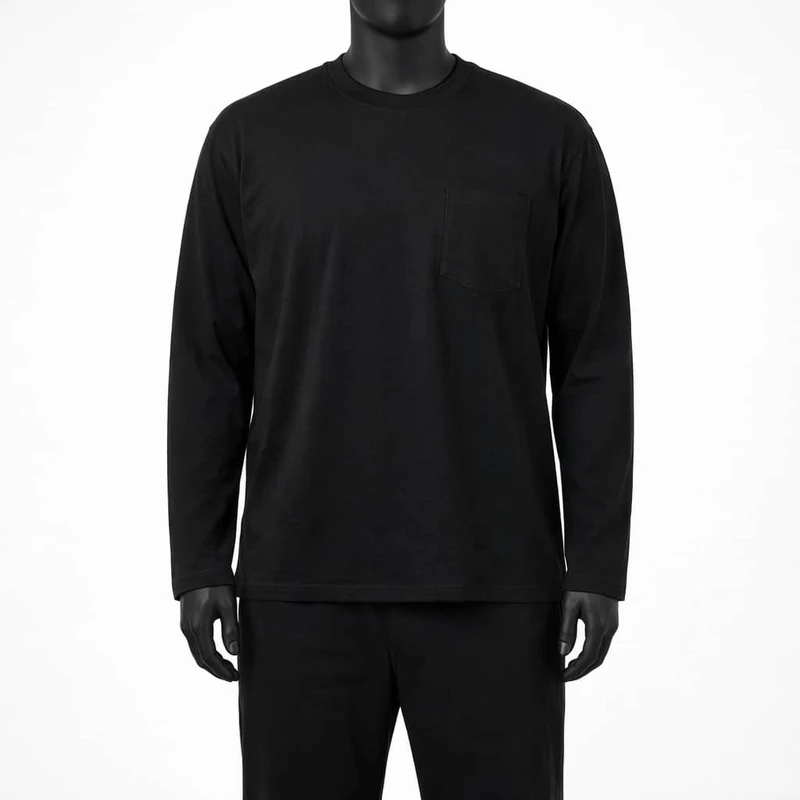 تی‌شرت لانگ آستین بلند مردانه مدل 80880