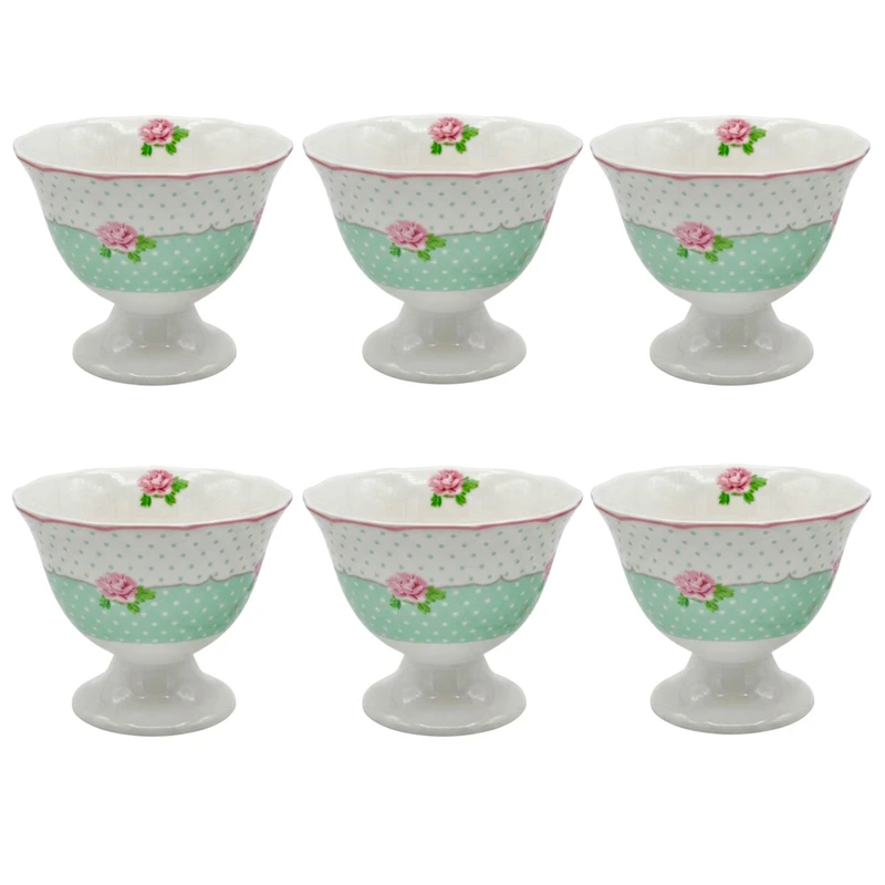 بستنی خوری آنجلا مدل ZP-403 بسته 6 عددی