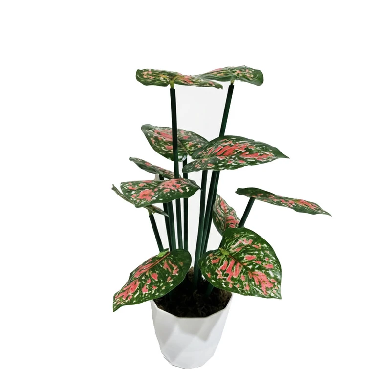 گلدان به همراه گل مصنوعی مدل دیوم کد 66