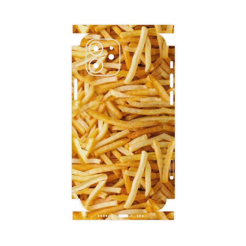 برچسب پوششی ماهوت مدل French fries-FullSkin مناسب برای گوشی موبایل اپل iPhone 12