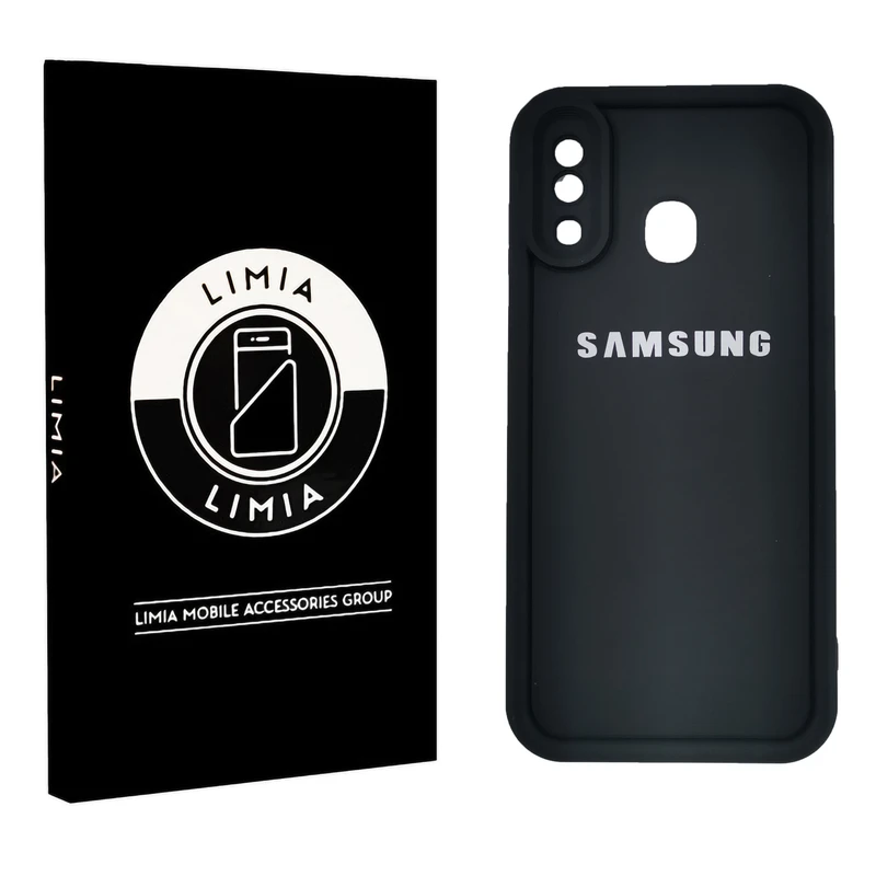 کاور لیمیا مدل کلاسیک ژله ای طرح سولید مناسب برای گوشی موبایل سامسونگ Galaxy A20/A30