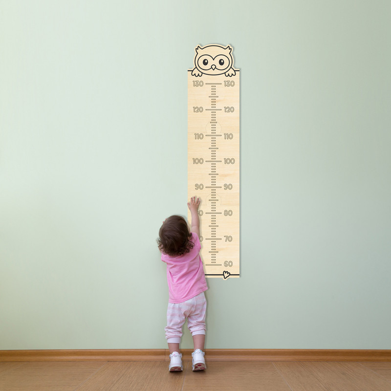 متر اندازه گیری کودک مدل جغد
