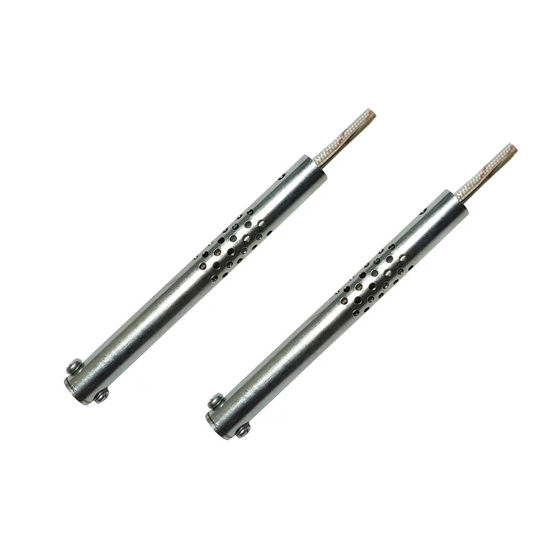 المنت هویه مدل کروم ضد زنگ کد Chrome 80w بسته 2 عددی مناسب برای هویه 80 وات