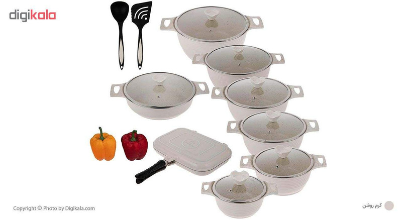 سرویس پخت و پز 16 پارچه هوم کینگ مدل SV564