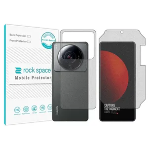 Matte Rockspace HyMTT screen protector suitable for Xiaomi 12S Ultra mobile phone with back protector