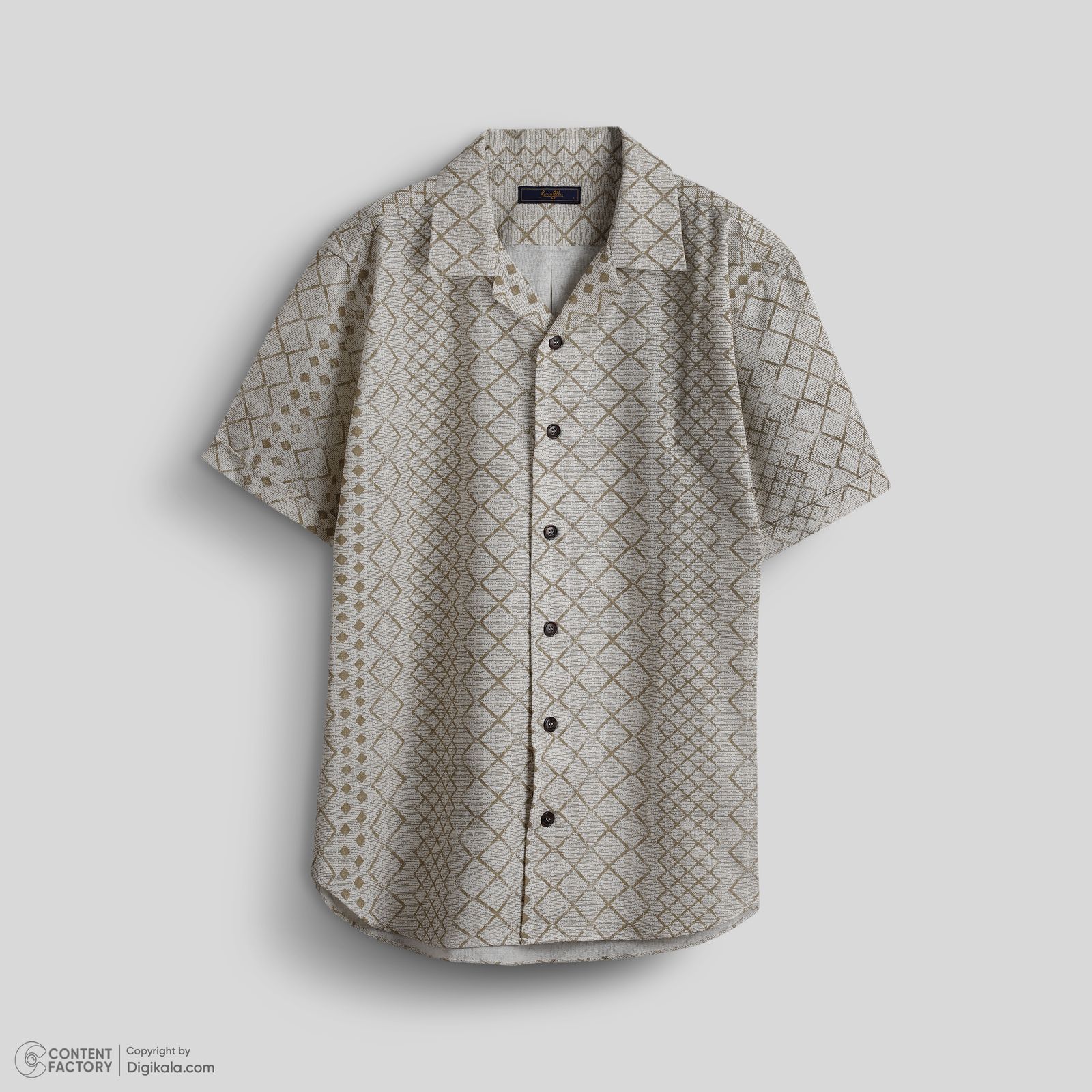 پیراهن آستین کوتاه یقه برگردان مردانه فریولی مدل 111201602 -  - 2