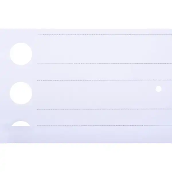 کاغذ کلاسور پاپکو مدل دوخط کد NB606Sh بسته 100 عددی