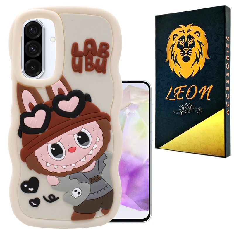 کاور لئون مدل Cream مناسب برای گوشی موبایل سامسونگ Galaxy A17