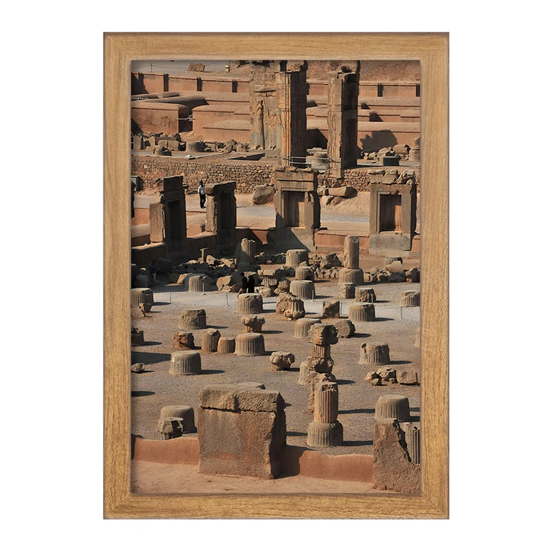 تابلو خندالو مدل تخت جمشید کد F7471