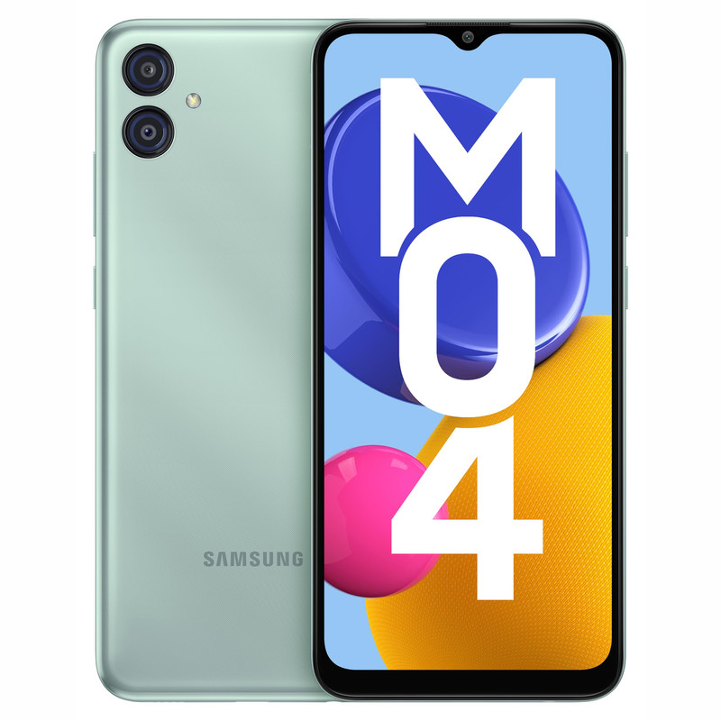 گوشی موبایل سامسونگ مدل Galaxy M04 دو سیم کارت ظرفیت 64 گیگابایت و رم 4 گیگابایت - اکتیو