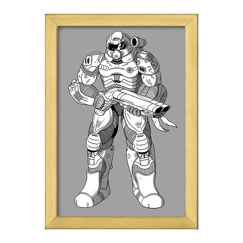 تابلو خندالو طرح بازی رستاخیز (Doom) کد 31411