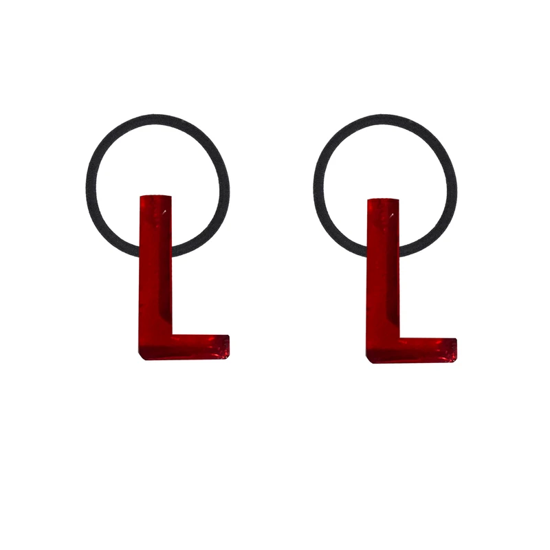 کش مو زنانه مدل حرف انگلیسی L بسته 2 عددی