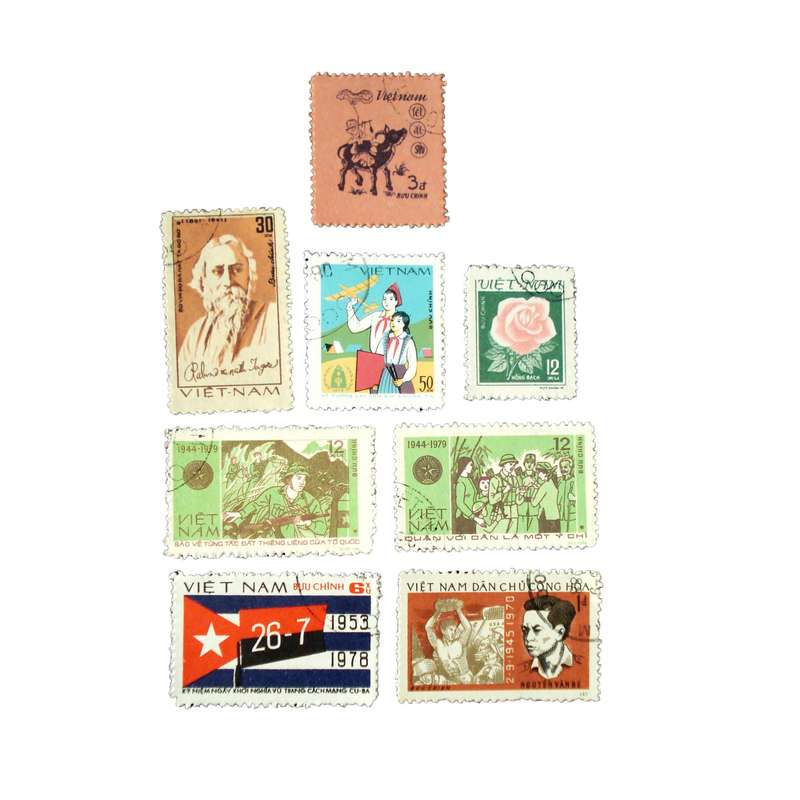 تمبر یادگاری مدل ویتنام کد DS2025 مجموعه 8 عددی