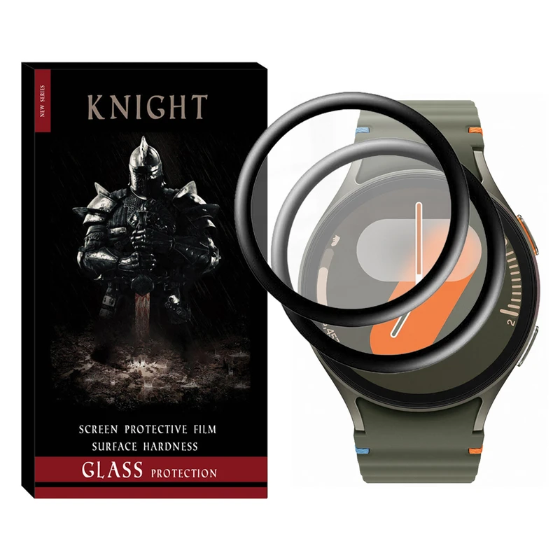 محافظ صفحه نمایش نانو نایت مدل Pmma-KT مناسب برای ساعت هوشمند سامسونگ Galaxy Watch 7 44mm بسته دو عددی