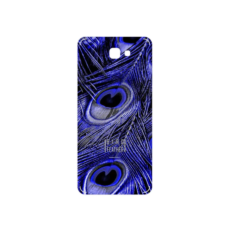 برچسب پوششی ماهوت مدل Purple Feather مناسب برای گوشی موبایل سامسونگ Galaxy J7 Prime