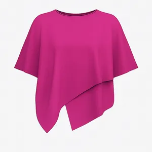 بلوز آستین کوتاه یقه گرد زنانه مدل ۲۰۴۳