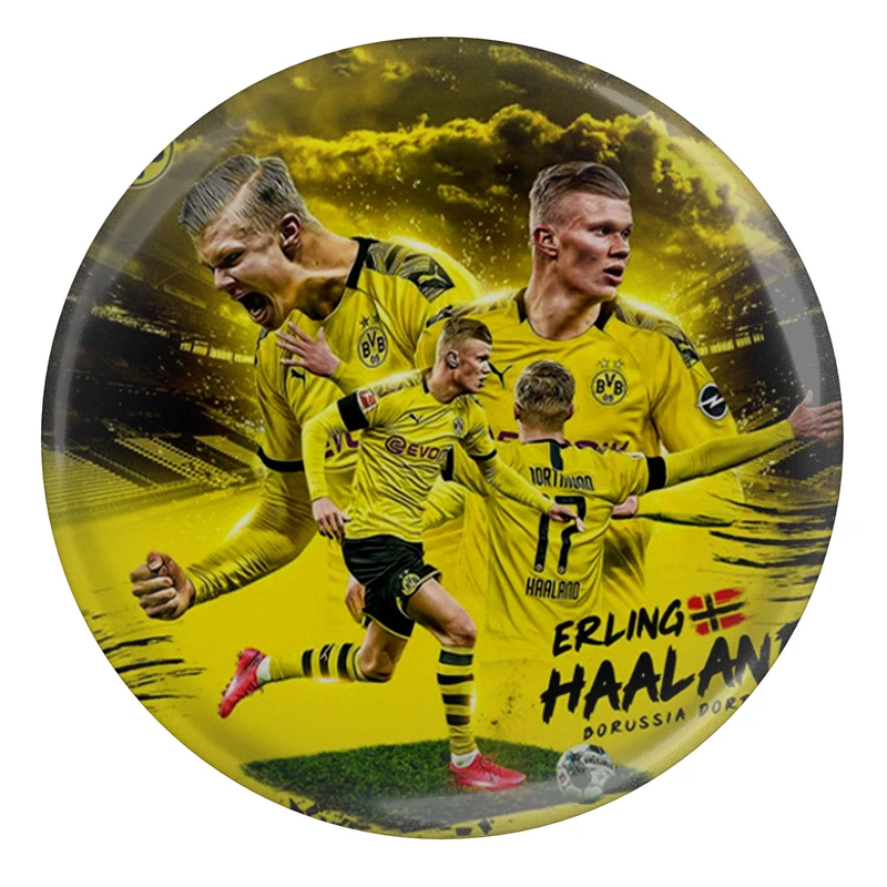 مگنت مدل S13639 طرح ارلینگ هالند بازیکن فوتبال منچستر سیتی