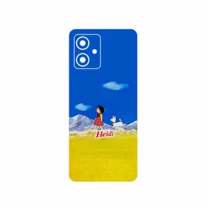 MAHOOT Heidi Girl of the Alps Cover Sticker for Motorola Moto G54