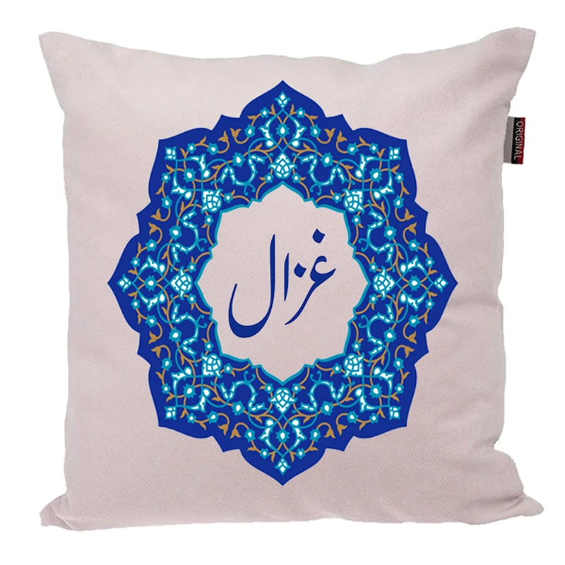 کوسن ناریکو مدل اسم شخصی طرح دخترانه اسم غزال کد 0152