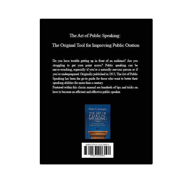 Public Speaking File.pdf قیمت و خرید کتاب The Art of Public Speaking اثر Dale Carnegie انتشارات ...