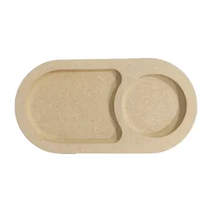 بشقاب چوبی خام مدل hds1048m16kh
