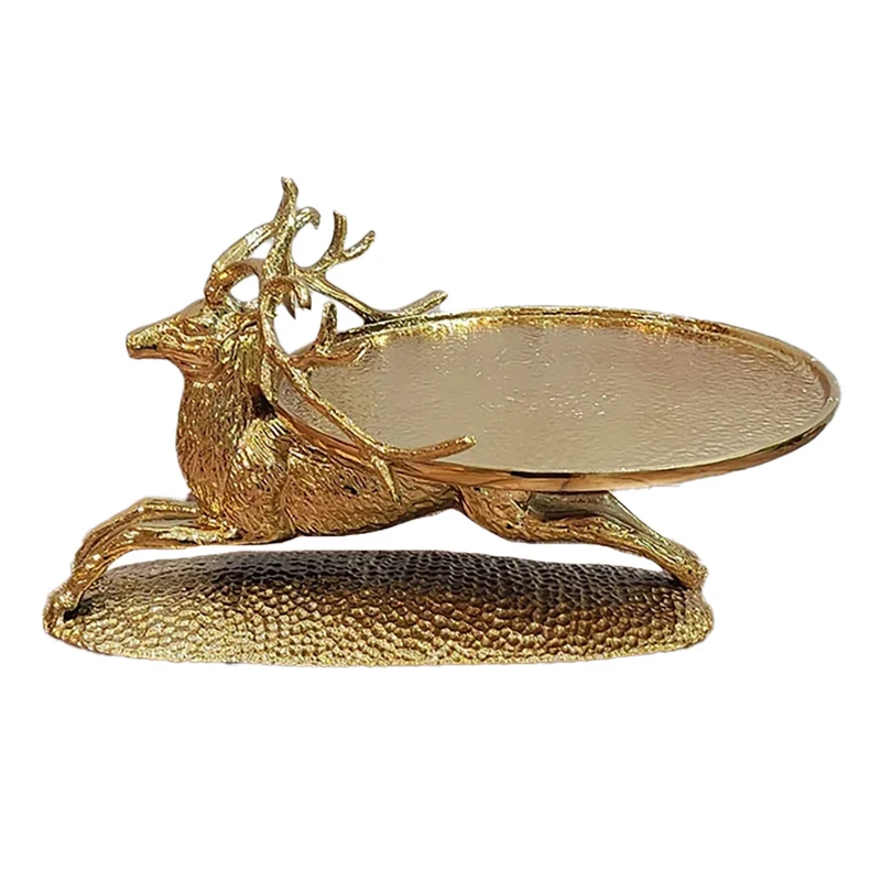 شیرینی خوری طرح گوزن مدل چکشی نشسته