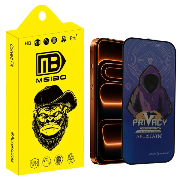 محافظ صفحه نمایش حریم شخصی میبو مدل Mietubl Clear مناسب برای گوشی موبایل اپل iphone 17 pro Max