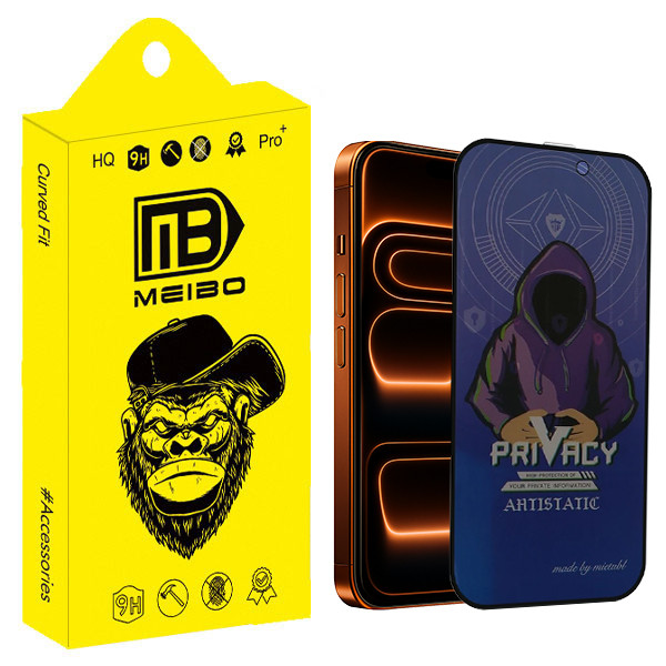 محافظ صفحه نمایش حریم شخصی میبو مدل Mietubl Clear مناسب برای گوشی موبایل اپل iphone 17 pro Max
