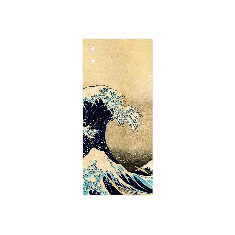 برچسب پوششی ماهوت مدل The Great Wave off Kanagawa of Hokusai مناسب برای گوشی موبایل سونی Xperia XA1