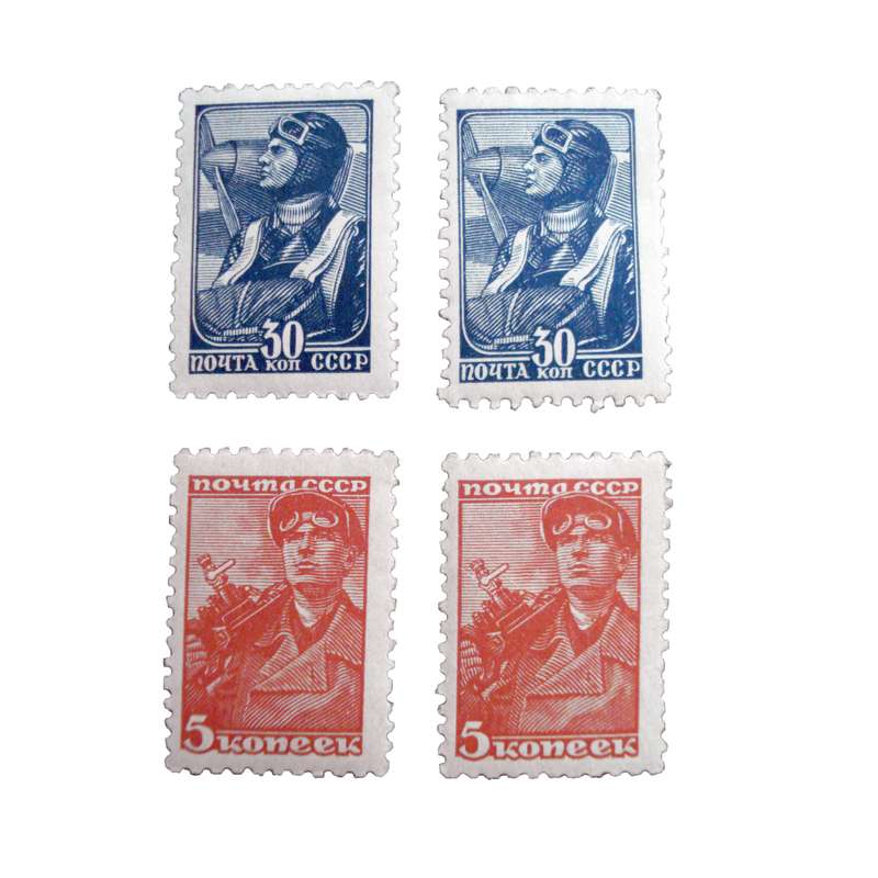 تمبر یادگاری مدل سرباز کد DS1991 مجموعه 4 عددی