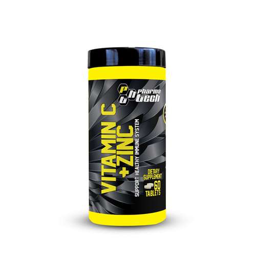 قرص ویتامین سی و زینک فارماتک بسته 60 عددی