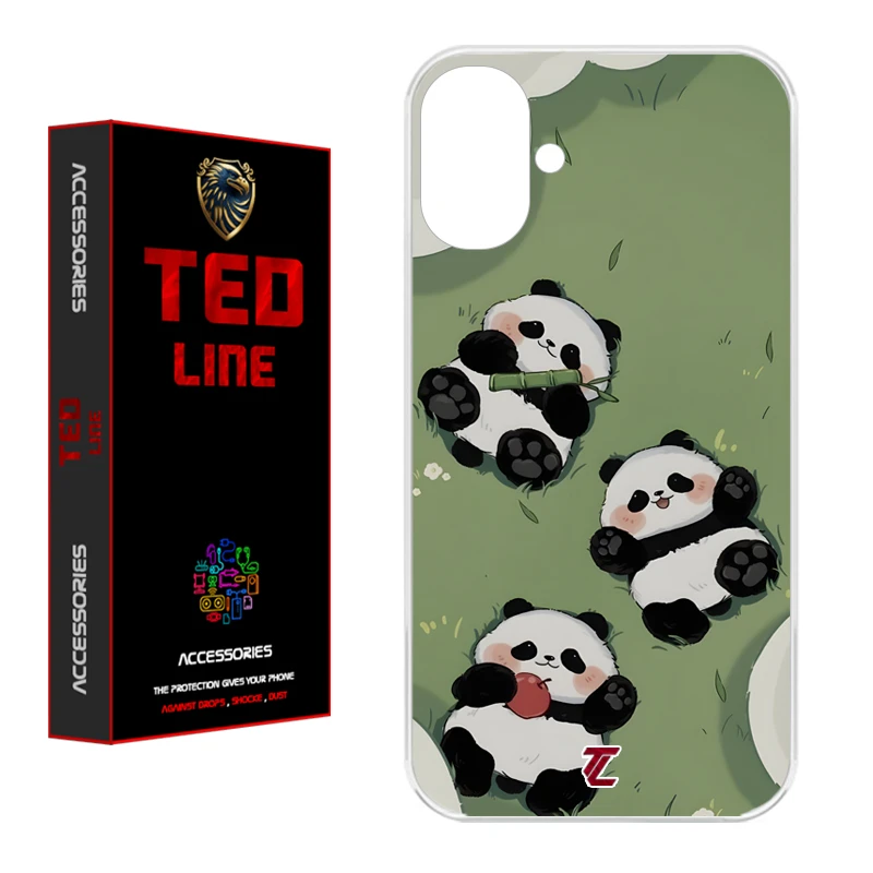 کاور تد لاین طرح پاندا کد 1102 مناسب برای گوشی موبایل اپل Iphone 16