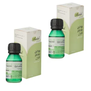 روغن بادام تلخ فدک تانیش مدل Almond-Bit مناسب برای انواع پوست حجم 50 میلی لیتر بسته دو عددی