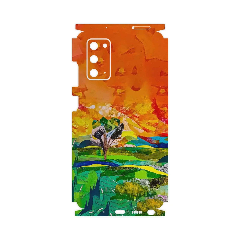 برچسب پوششی ماهوت مدل Collage of Painting-FullSkin مناسب برای گوشی موبایل سامسونگ Galaxy Note 20