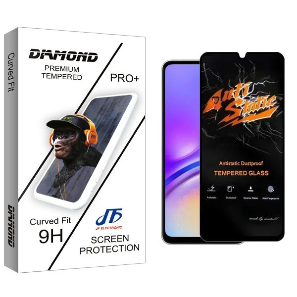 محافظ صفحه نمایش جی اف مدل Diamond Antistatic مناسب برای گوشی موبایل سامسونگ Galaxy A05s