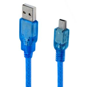 نقد و بررسی کابل تبدیل USB به miniUSB دی نت مدل FX0302 طول 0.3 متر توسط خریداران