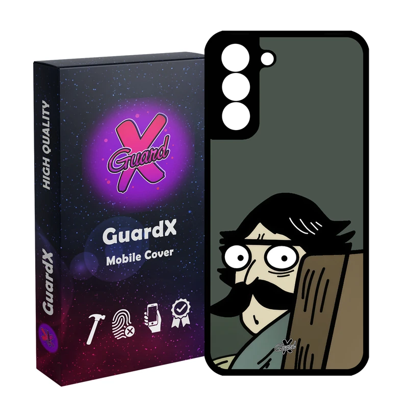 کاور گارد ایکس طرح مرد مدل Glass10672 مناسب برای گوشی موبایل سامسونگ Galaxy S21 FE