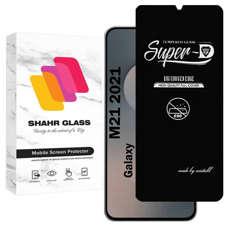 محافظ صفحه نمایش شهر گلس مدل SUPERDNSH مناسب برای گوشی موبایل سامسونگ Galaxy M21 2021