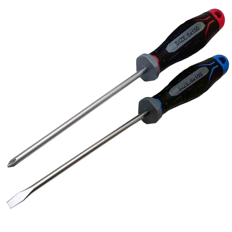 پیچ گوشتی دوسو و چهار سو تیوان مدل HT - 00615  مجموعه 2 عددی