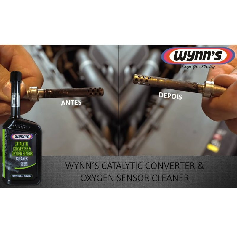 کاتالیزور شوی و تمیز کننده سنسور اکسیژن وینز مدل Catallytc Cleaner حجم 500 میلی لیتر