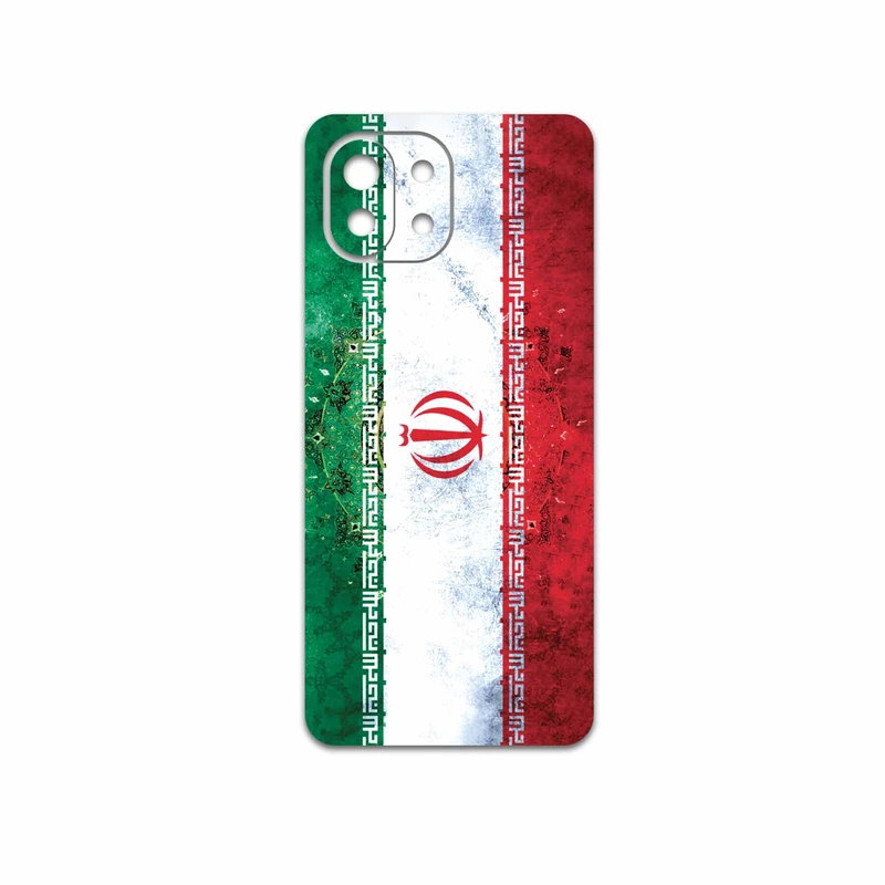 برچسب پوششی ماهوت مدل Iran-Flag-1 مناسب برای گوشی موبایل شیائومی 11 Lite 5G NE