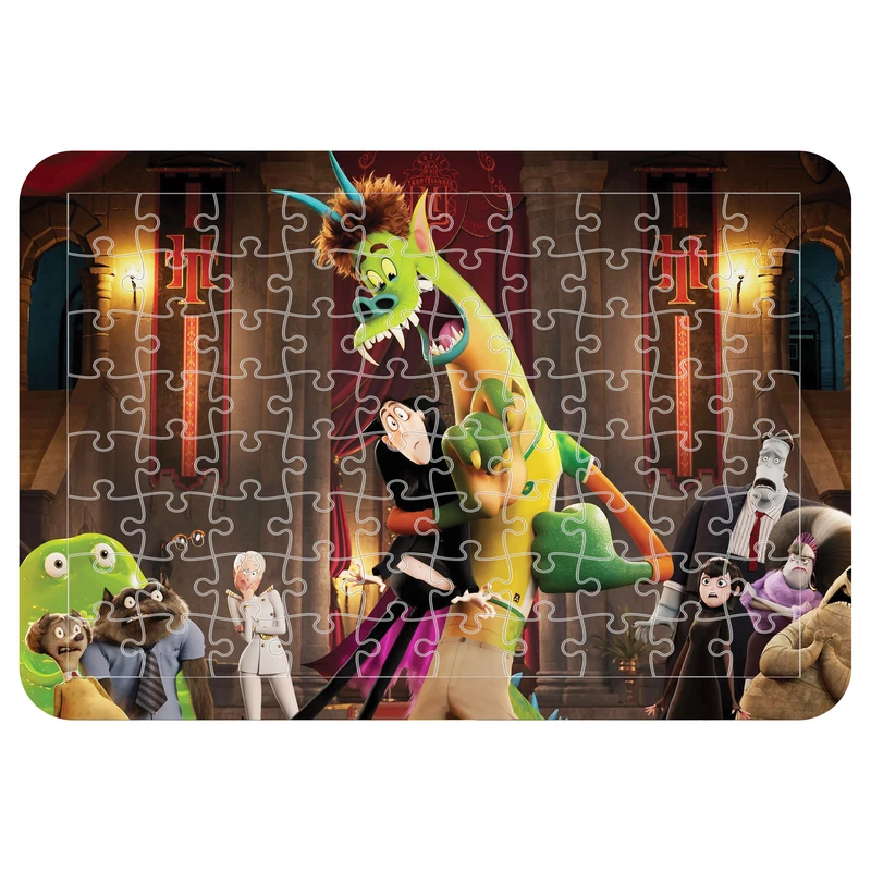 پازل 54 تکه اطلس آبی طرح کارتون هتل ترانسیلوانیا مدل P1105