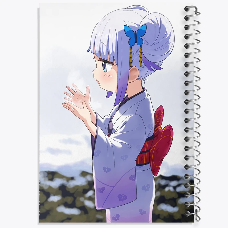 دفتر شطرنجی 50 برگ خندالو مدل کانا انیمه اژدهای خدمتکار کوبایاشی کد 36303