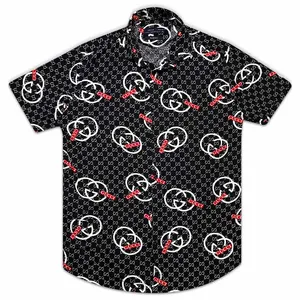 پیراهن آستین کوتاه مردانه مدل  هاوایی کد 124150-30