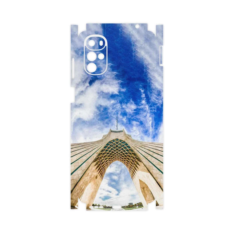 برچسب پوششی ماهوت مدل AZADI_Tower-FullSkin مناسب برای گوشی موبایل موتورولا Moto G22