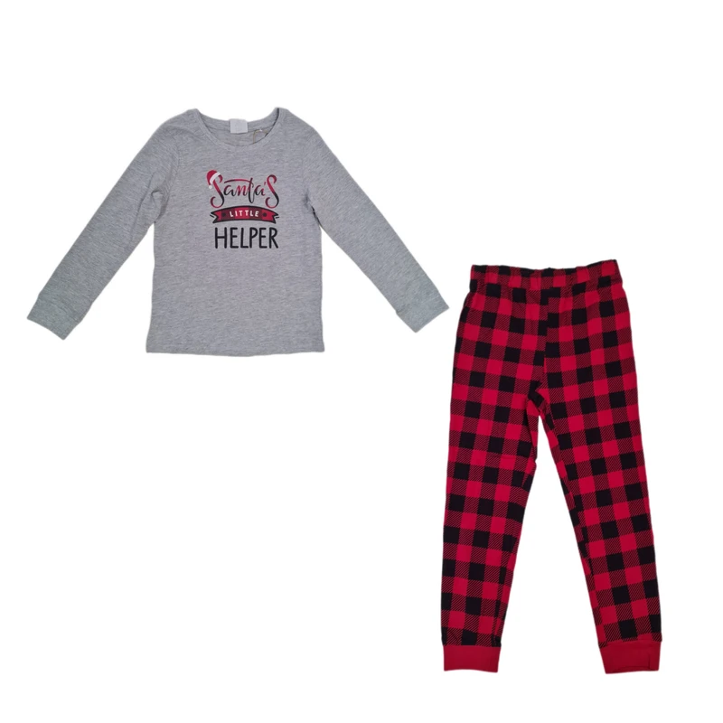 ست تی‌شرت آستین بلند و شلوار راحتی بچگانه مدل YN01