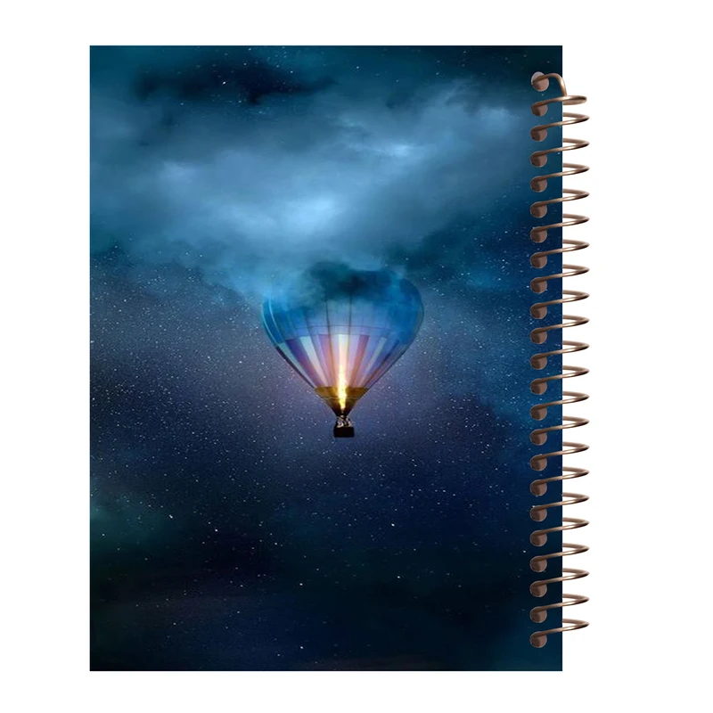 دفتر مشق 100 برگ طرح کهکشان کد H273